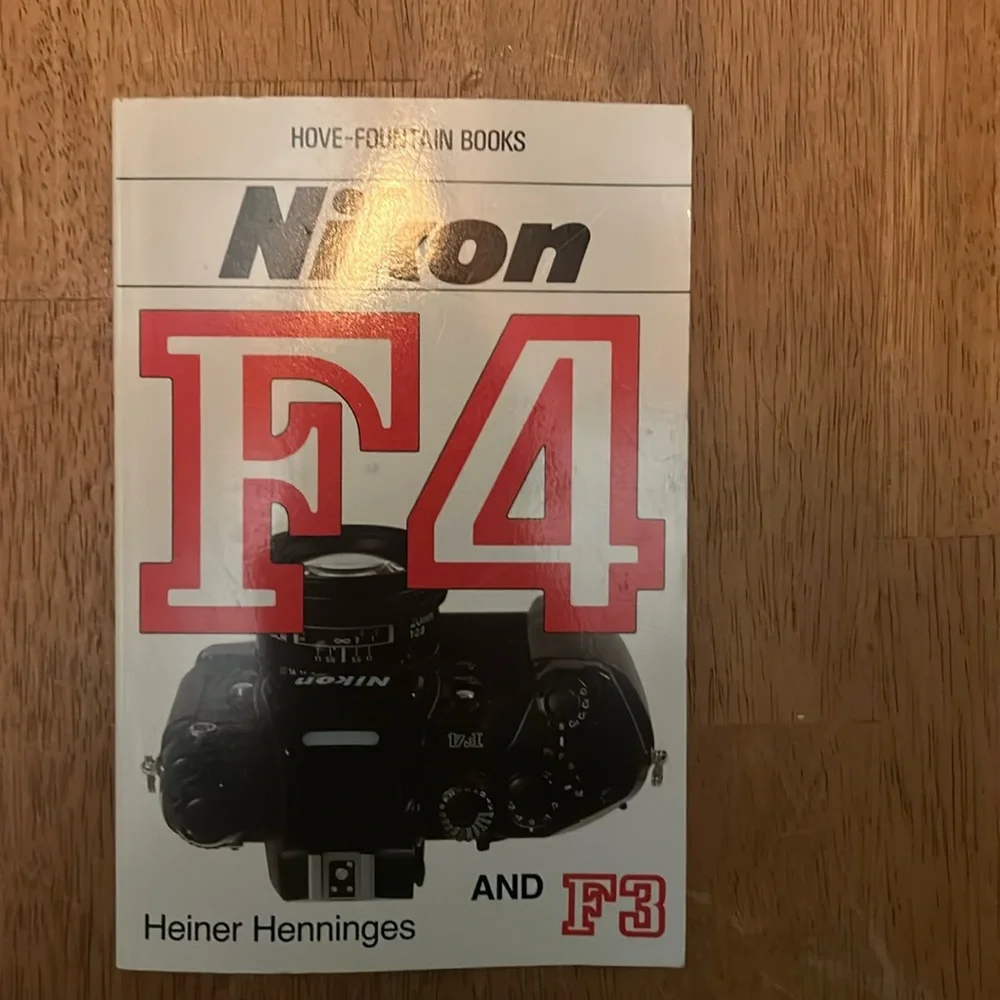 NWT Nikon F4/F3 Book